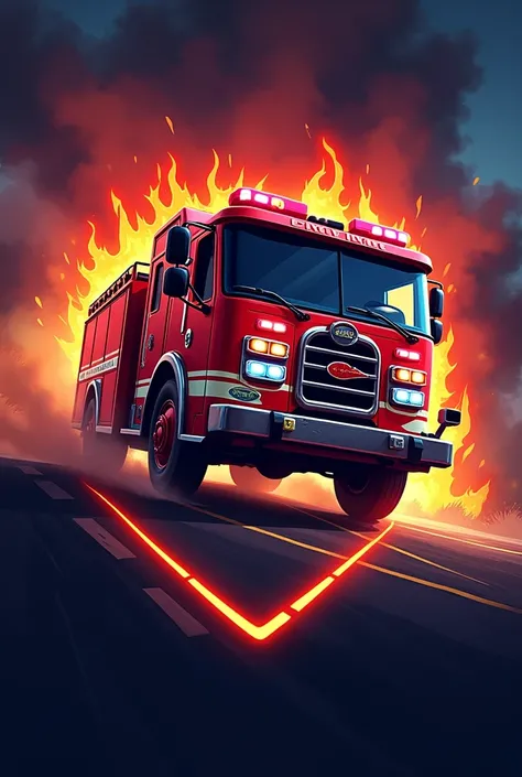 Gaming fire department logo