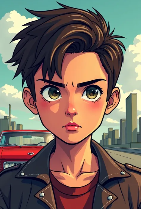 Transformer une photo de moi en cartoon comme la cover du film Baby Driver