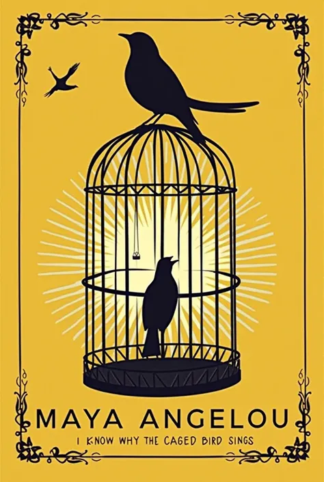 Certainly! Redoing the book cover for Maya Angelous *I Know Why the Caged Bird Sings* can be a creative and meaningful project. Heres a breakdown of ideas for the cover and jacket design:  

### 1. **Central Themes to Highlight**
The book deals with themes...