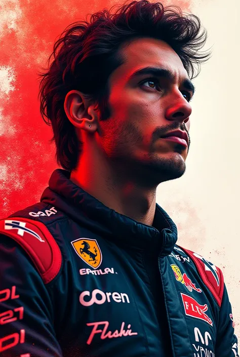 Poster of Serfio Perez Formula 1 driver signed by a new team