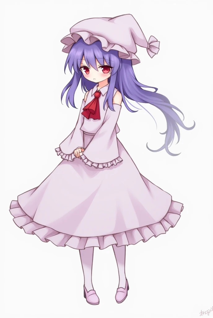 touhou satori komeiji full body simple