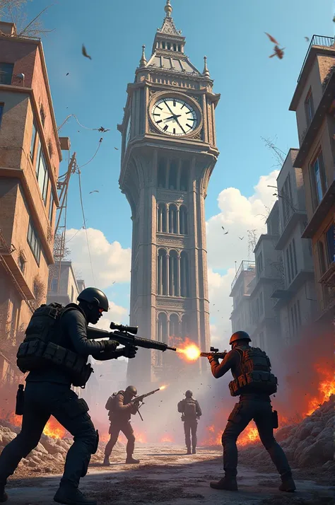 free fire clocktower  photo 