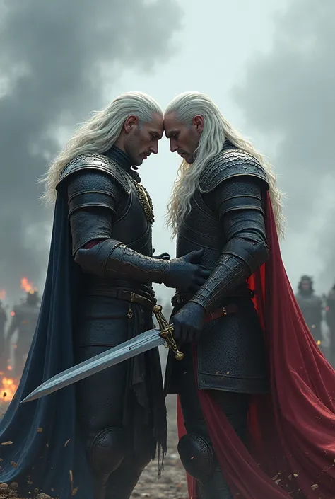 Two Targaryens man brothers killed side by side