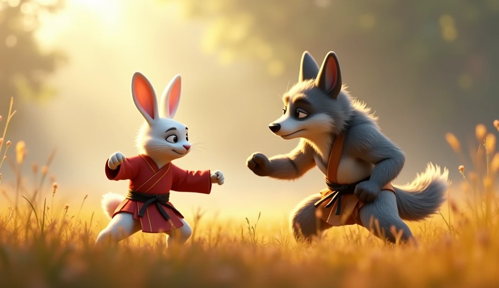 Prompt (706): {High-quality 5-second video, 3D Pixar style, with vibrant colors and high contrast}

Setting: The atmosphere of the wilderness of the past 。

Character Movement: [ panoramic camera showing the rabbit lying quietly on an uninhabited, smoky me...