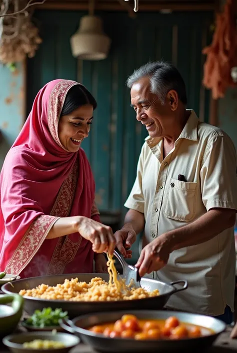 মুদি সরকার শেখহাসিনার সাথে রান্না করতেছে