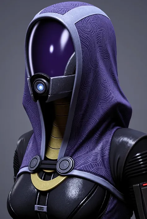 Mass effect TaliZorah from the waist up 