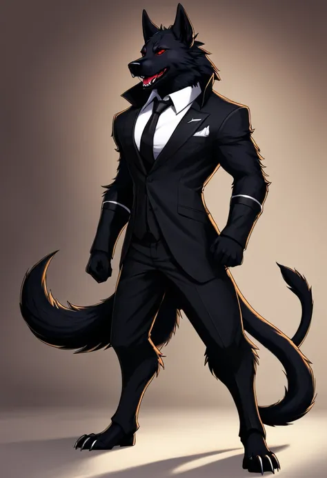 Score_9, score_8_up, score_7_up, loona from helluva boss, Anthro furry hellhound,
