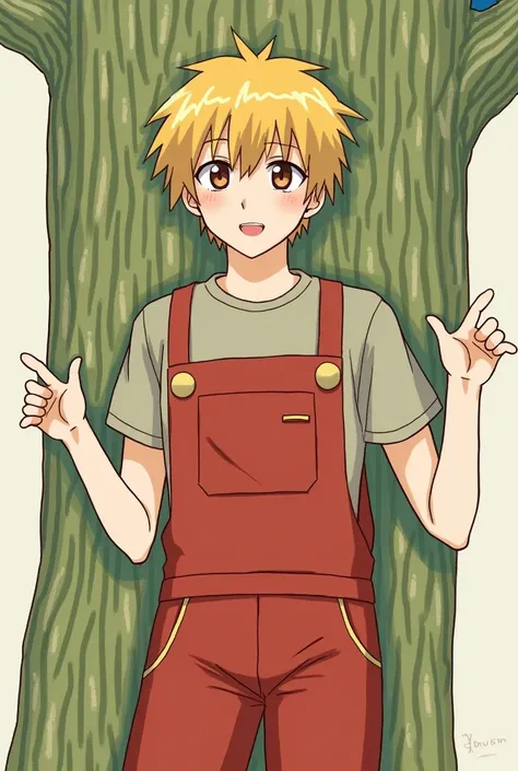 ichigo mashimaro desire boy overalls treehouse