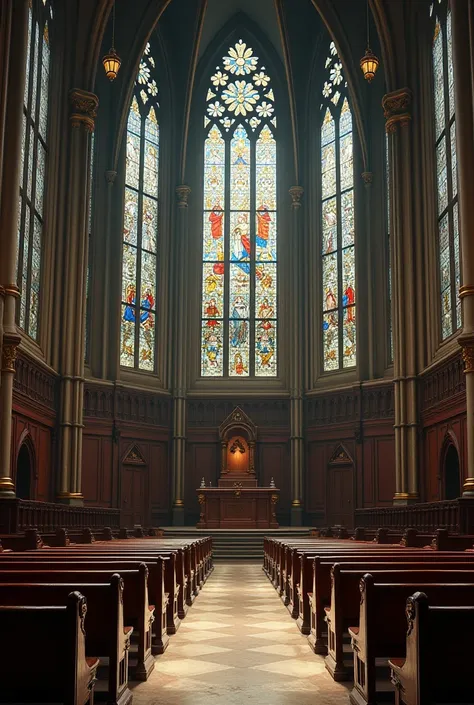 A church but has the element of a court room