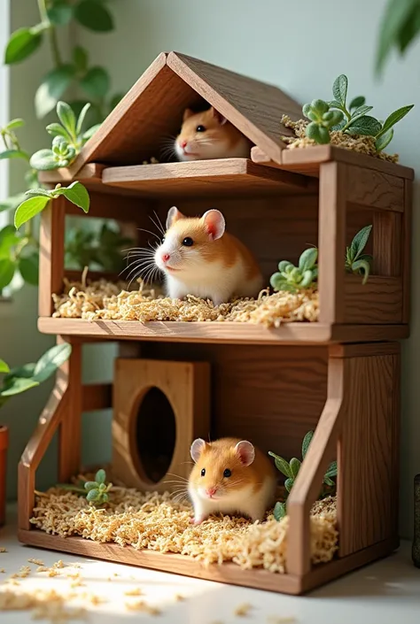 Generate a hamster cage design 
By;
Length:20"2
Height:9
Width:8"7