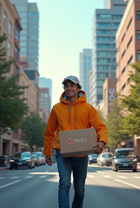 I want a video about advertising a delivery service 