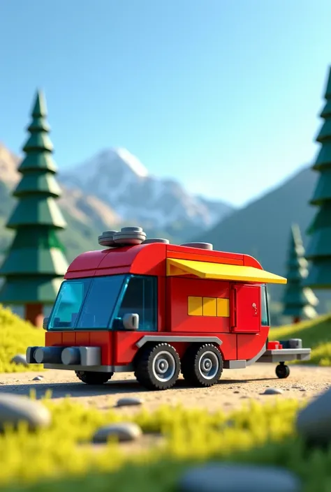 Lego travel trailer