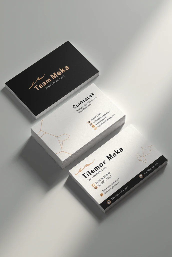  Create me a business card with the name of the company ",TEAM MEKA  :  TITRE:  INTERIOR RENOVATION  , NUMERO TELEPHONE, MAIL,  ADDRESS 