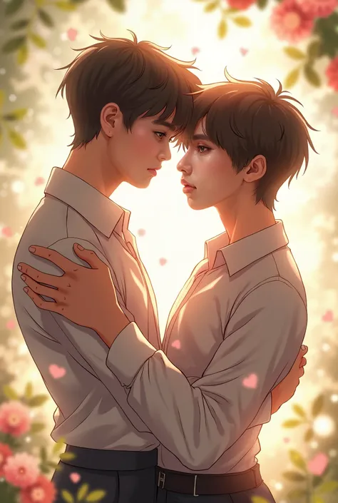 Make it like the artwork of a bl manhwa name love remedy