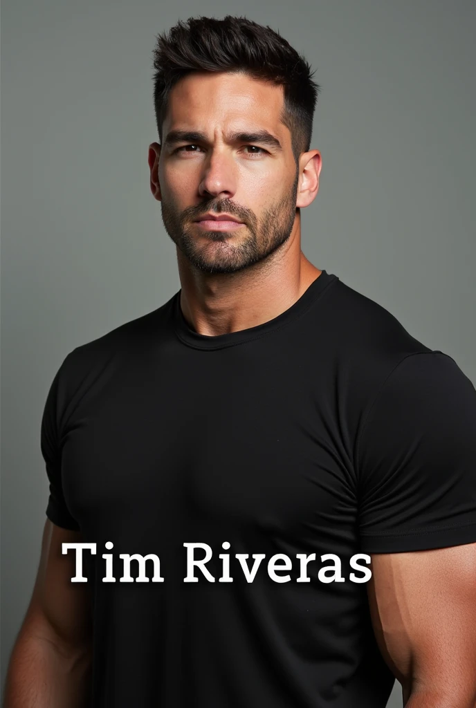  Let him wear a black shirt and say Tim Riveras!!