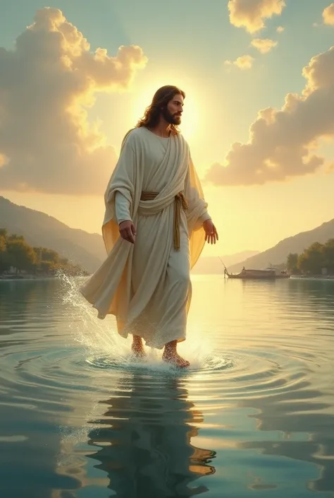 Jesus on the Sea of Galilee 