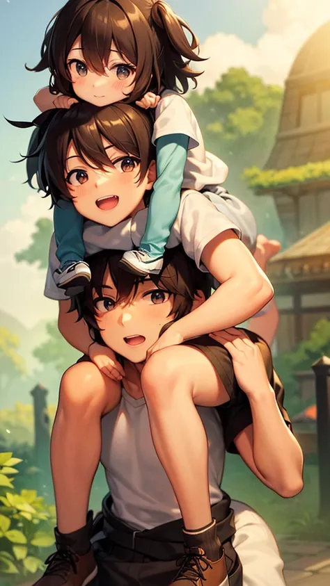 Piggyback ride