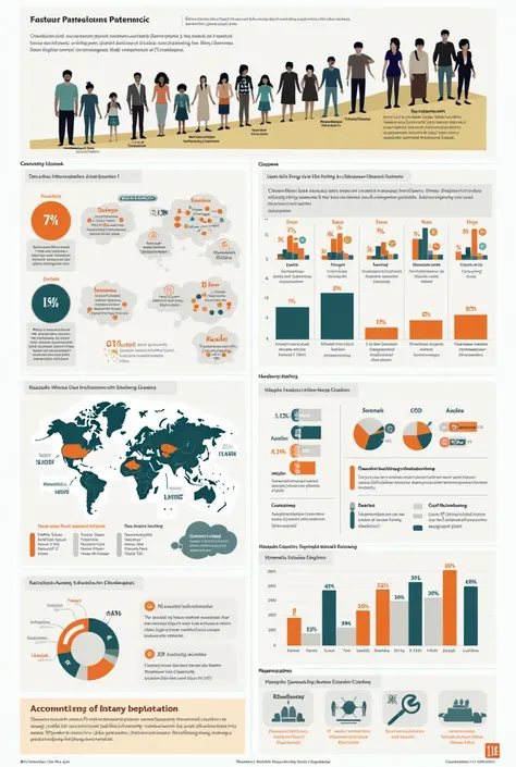 Make an infographic on describing the demographic issues of today and what is
       expected in the future, using your work from directives 2 and 3.