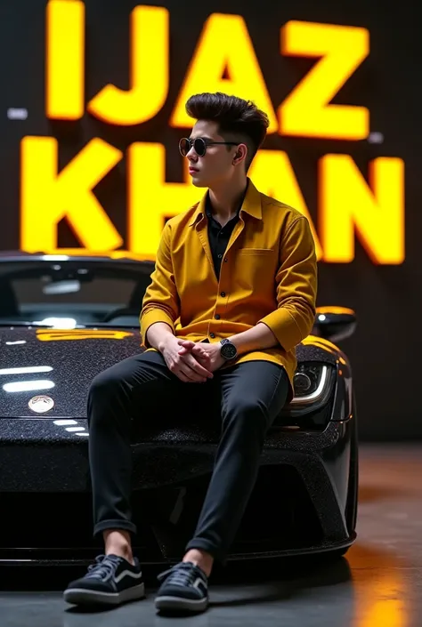 Viral Ai Wing Attitude Boy Girl Photo Editing Trend 2024

PROMPT :- Create a 3D illusion for a Beautiful room profile picture where a 25 Year old attitude boy in a sunglasses and yellow and black dress Sitting casually on a Brutal Car . With a Dragon on ha...