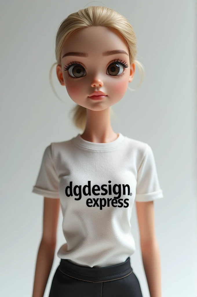 I created a fixed 3D doll for my Designer company with the name DGDESIGN Express on the shirt 