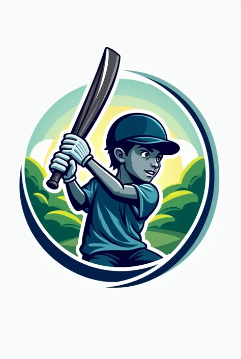 I want to create MBA Junior cricket team logo
