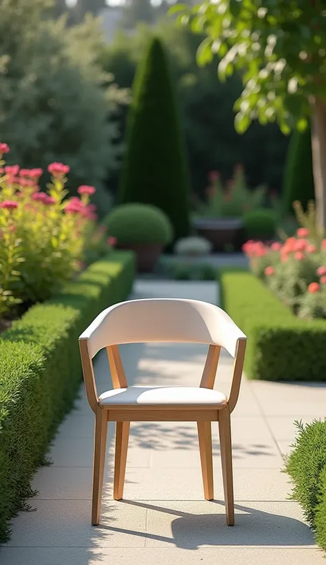 draw me , front facing aesthetic garden chair 