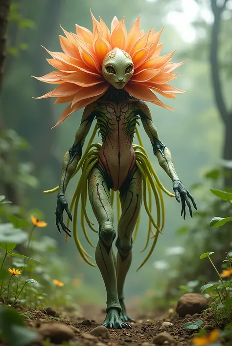 Beija - mutant flower walking like a human being