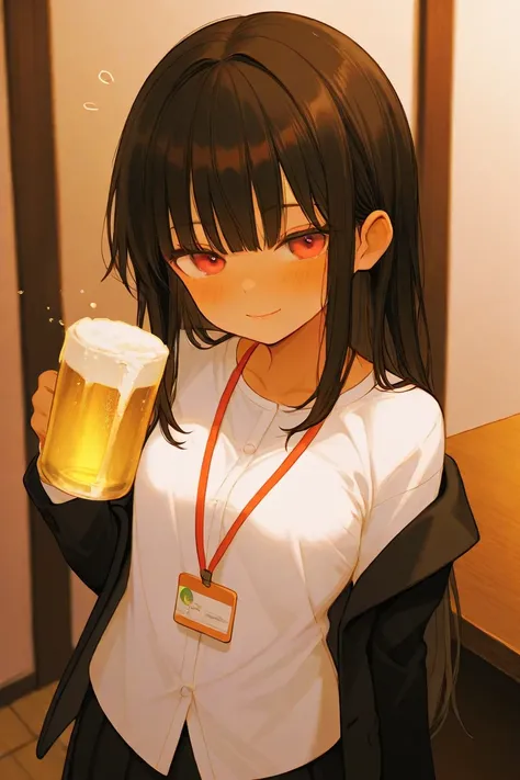  beer、An office lady with a  system、Guru Guru Me 、Drunk、Im drunk 、 juniors are worried、 small tits、banquet、 seems to be having fun、 small breasts