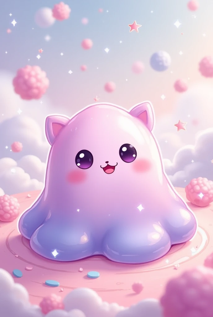 Vẽ puniru trong puniru kawaii slime