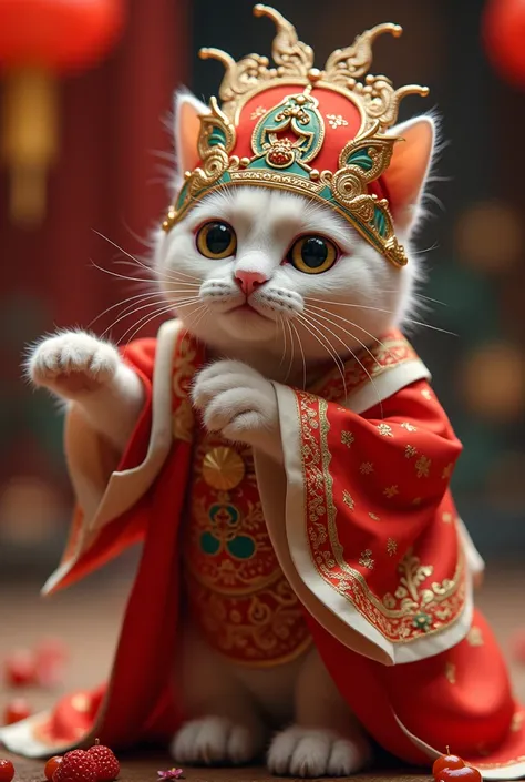 Peking Opera Cat