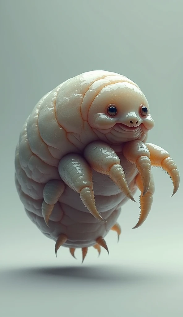 A hyper realistic tardigrade 
