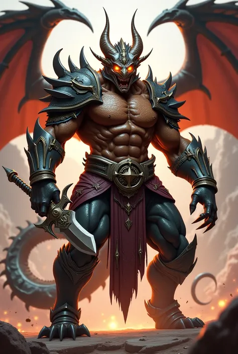 Character for League Of Legends Draconato Gladiator 