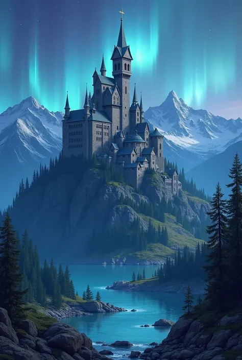  The Aurora Arcana Academy is located on top of a magical mountain range called The Eternal Peaks,  where the auroras illuminate the sky perpetually .  The main structure is an imposing castle ,  built with stones that shine weakly under the moonlight .  S...