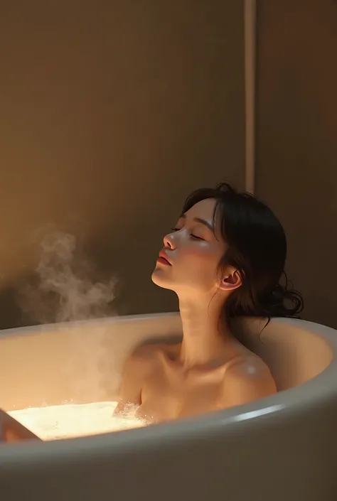  girl in bath tub 