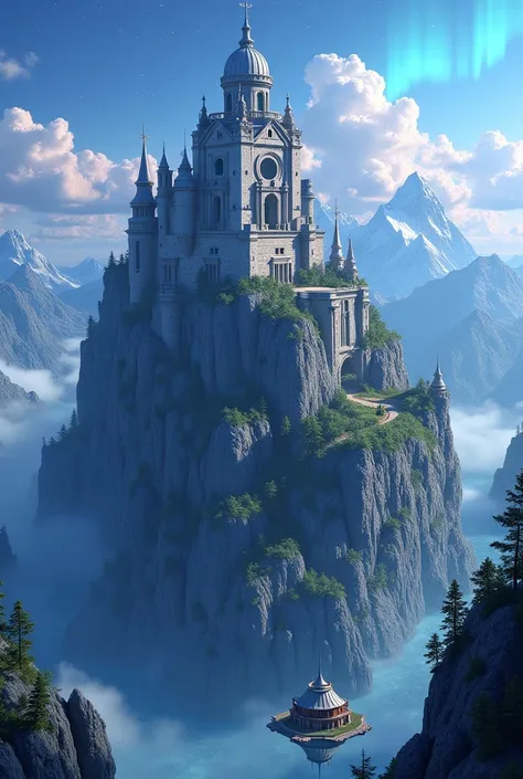  The Aurora Arcana Academy is located on top of a magical mountain range called The Eternal Peaks,  where the auroras illuminate the sky perpetually .  The main structure is an imposing castle ,  built with stones that shine weakly under the moonlight .  S...