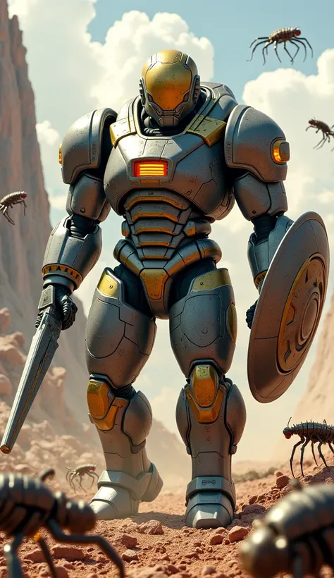 With a colossal physique, Commander Zane is practically a mountain in motion, his gray-and-gold armor barely containing his powerful body. Each plate is scratched and covered in dust, with marks from alien claws that couldnt pierce his skin or strength. He...