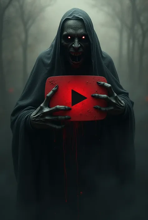 YouTube Logo mit evilghost 