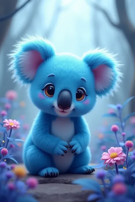 Koala Bleu