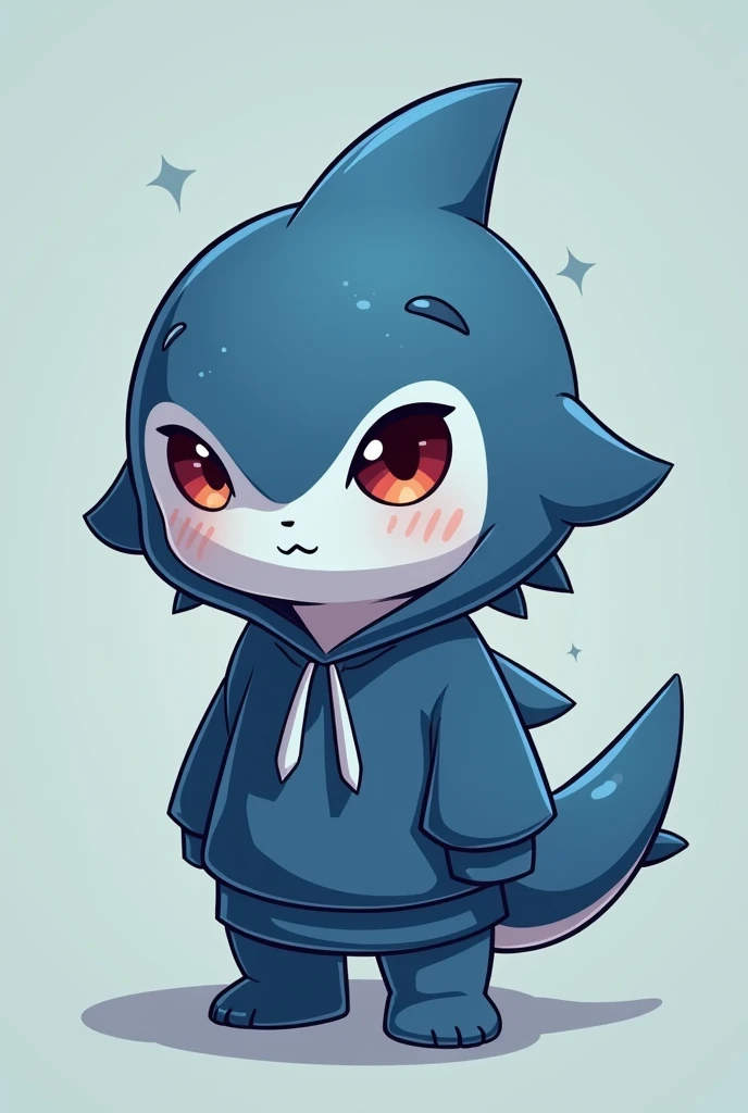  Blax is a little ghost with the type of pokemos drawing and also inspired by Pokemon,  consists of 2 parts , Side A,  his adorable side , tender, loving and happy ,  his appearance is that of him wearing a shark sweatshirt from the base brand ,  with the ...