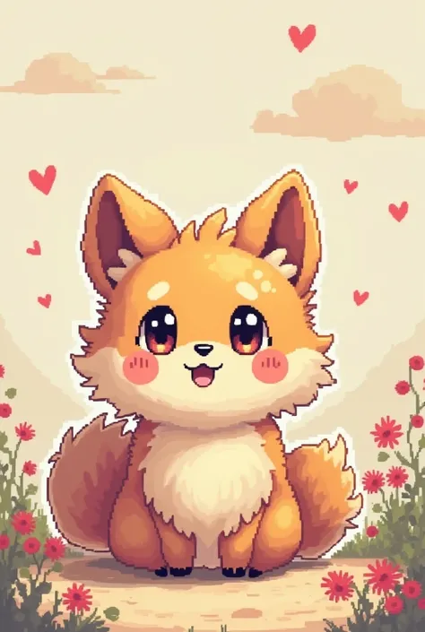 Pixel art furry