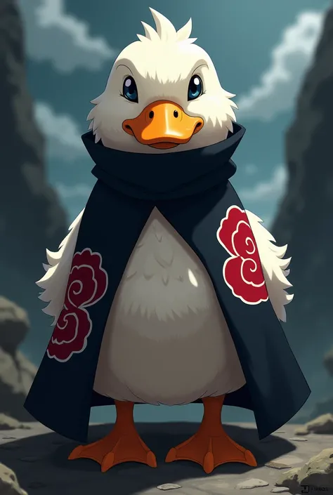 Create a duck with Akatsukis clothing