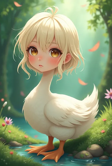 Anime goose girl