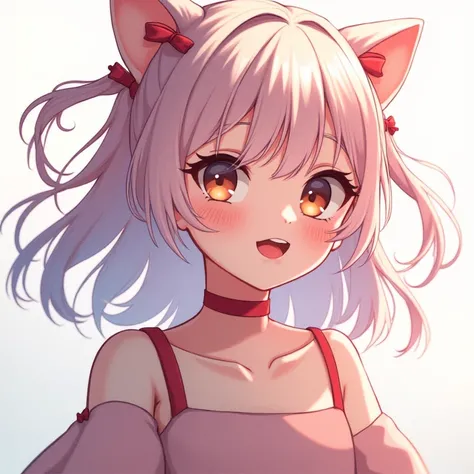 Make an anime character in the style of this picture