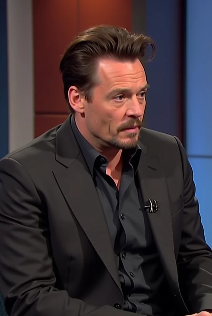 Hugh Jackman gets mad at interviewer and punches him in the face on a news show Jonhny Depp kiss with Paul Stanley in TV showPaul Stanley and Johnny Depp clash on newsPaul Stanley and Johnny Depp clash on live show Jonhny Depp and Paul Stanley explains on ...