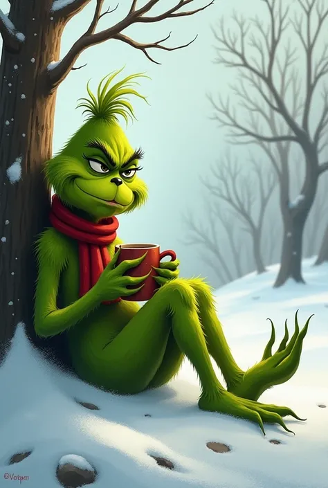 The chill grinch