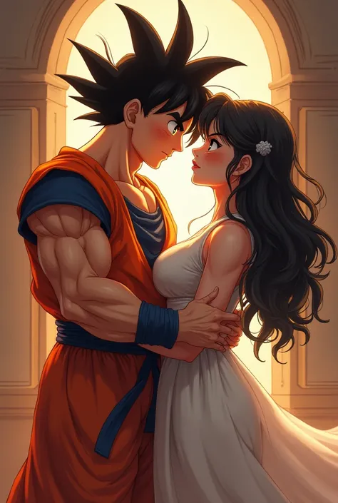 Play Goku having sex with his wife