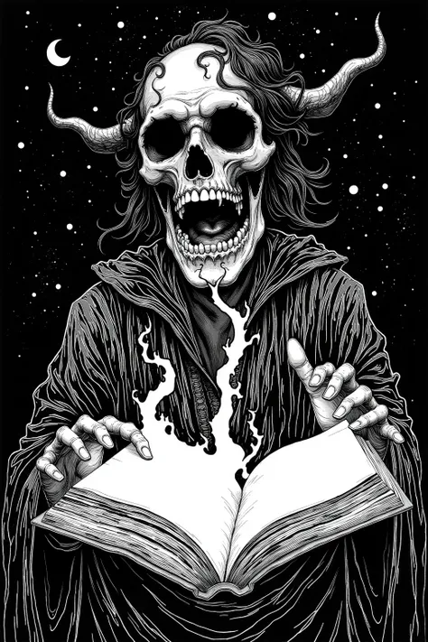 evil demonic book