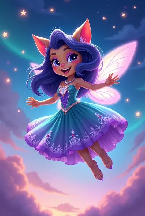 Crearias a Skye de paw Patrol con traje de Winx club charmix musa 