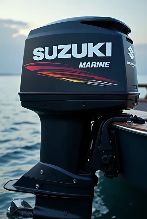 Logo Suzuki marine the ultimate outboard 
