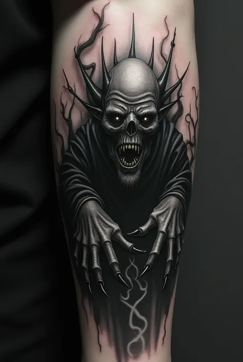 Spawn tattoo dark 